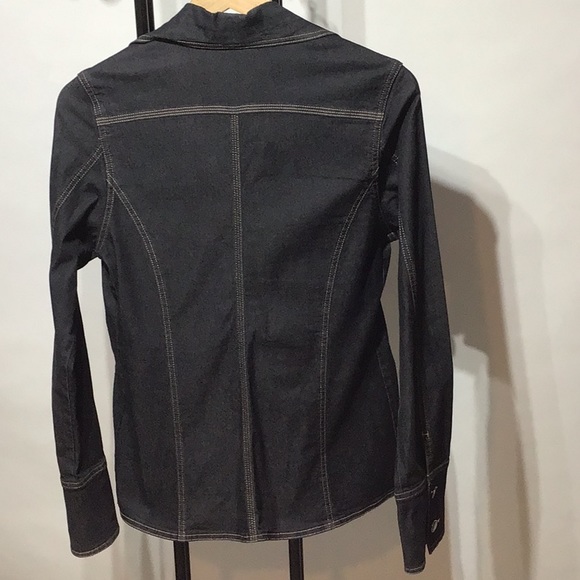 Vintage Louis Feraud Lightweight Jean Blazer - Picture 4 of 5